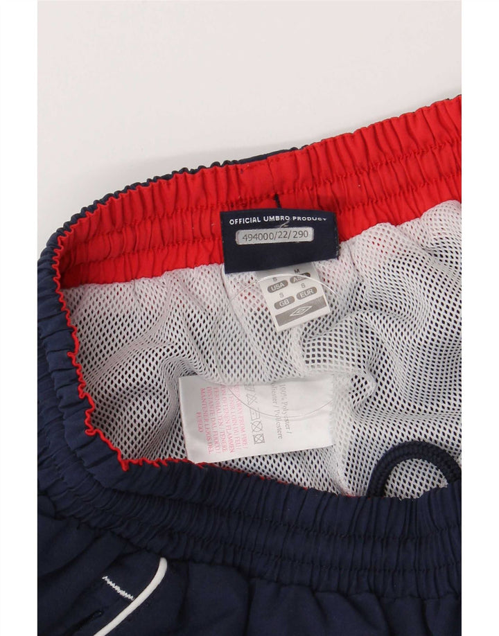 Pantaloni de trening grafic pentru bărbați Umbro Pantaloni de jogging Mici, bleumarin, poliester