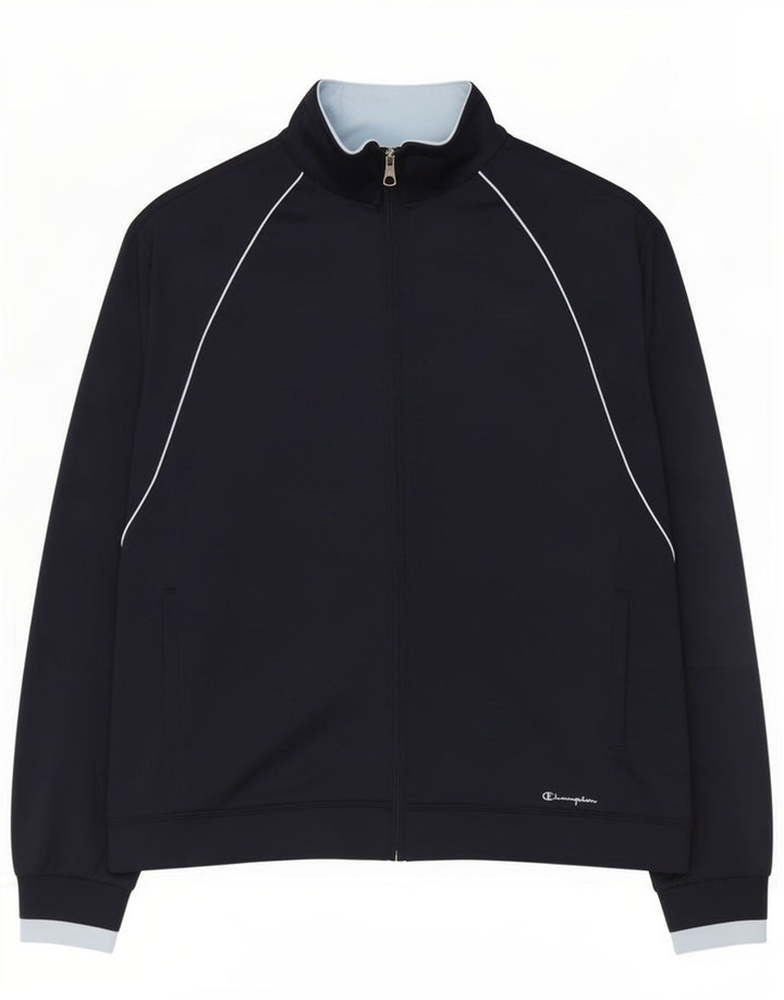 Jachetă de trening pentru bărbați Champion, 2XL, poliester bleumarin