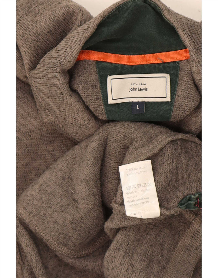 Pulover pentru bărbați John Lewis, cu gât cu nasturi