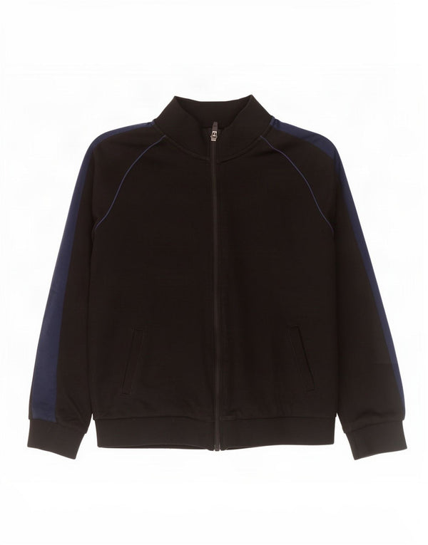 Jachetă de trening pentru băieți Marks & Spencer, 11-12 ani, negru colorblock