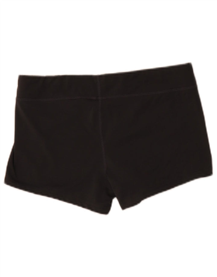 Pantaloni scurți sport Nike Dri Fit pentru femei UK 12 Poliester mediu negru