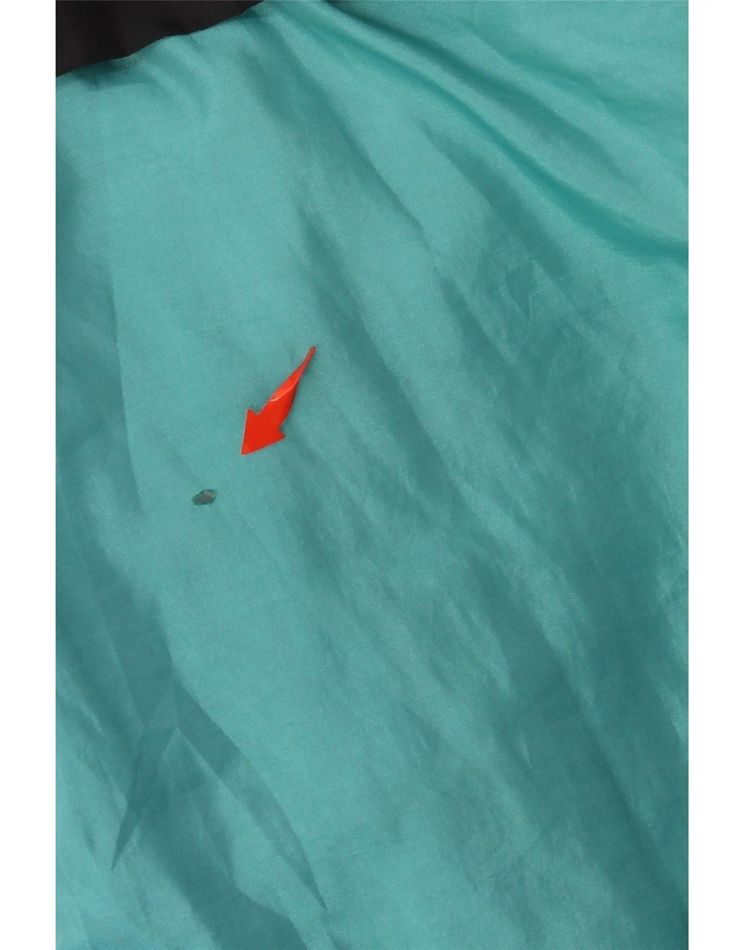 VINTAGE Trening pentru bărbați, cu croială largi, jachetă mare, turcoaz, color block