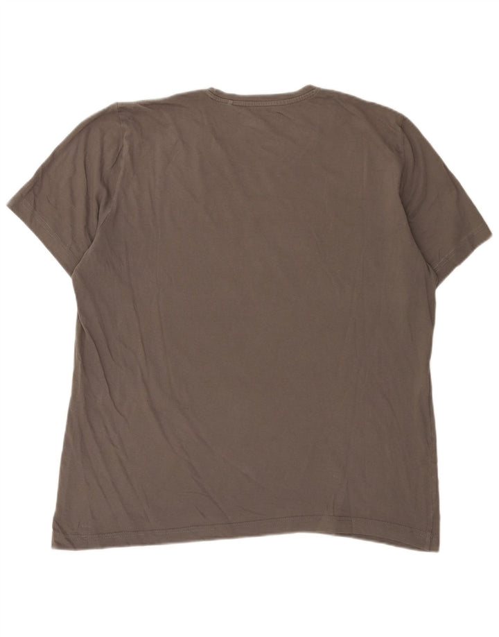 Tricou grafic pentru bărbați Mustang Top XL bumbac gri