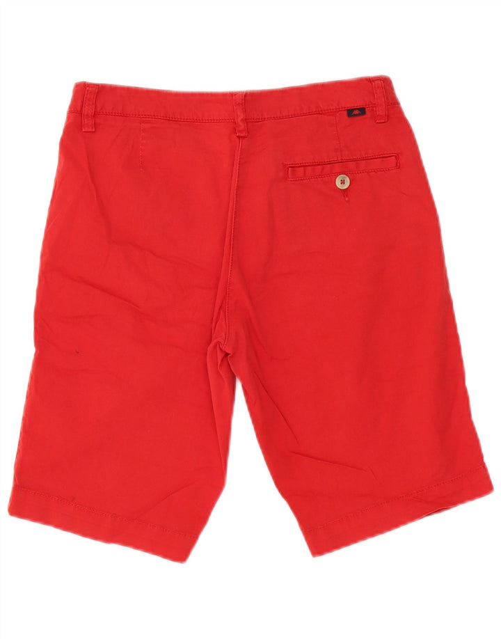 Pantaloni scurți chino pentru femei Kappa EU 38 Medium W28 Bumbac roșu