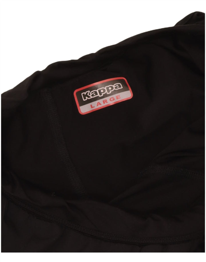 Pantaloni scurți sport Kappa pentru femei UK 14 Large Black