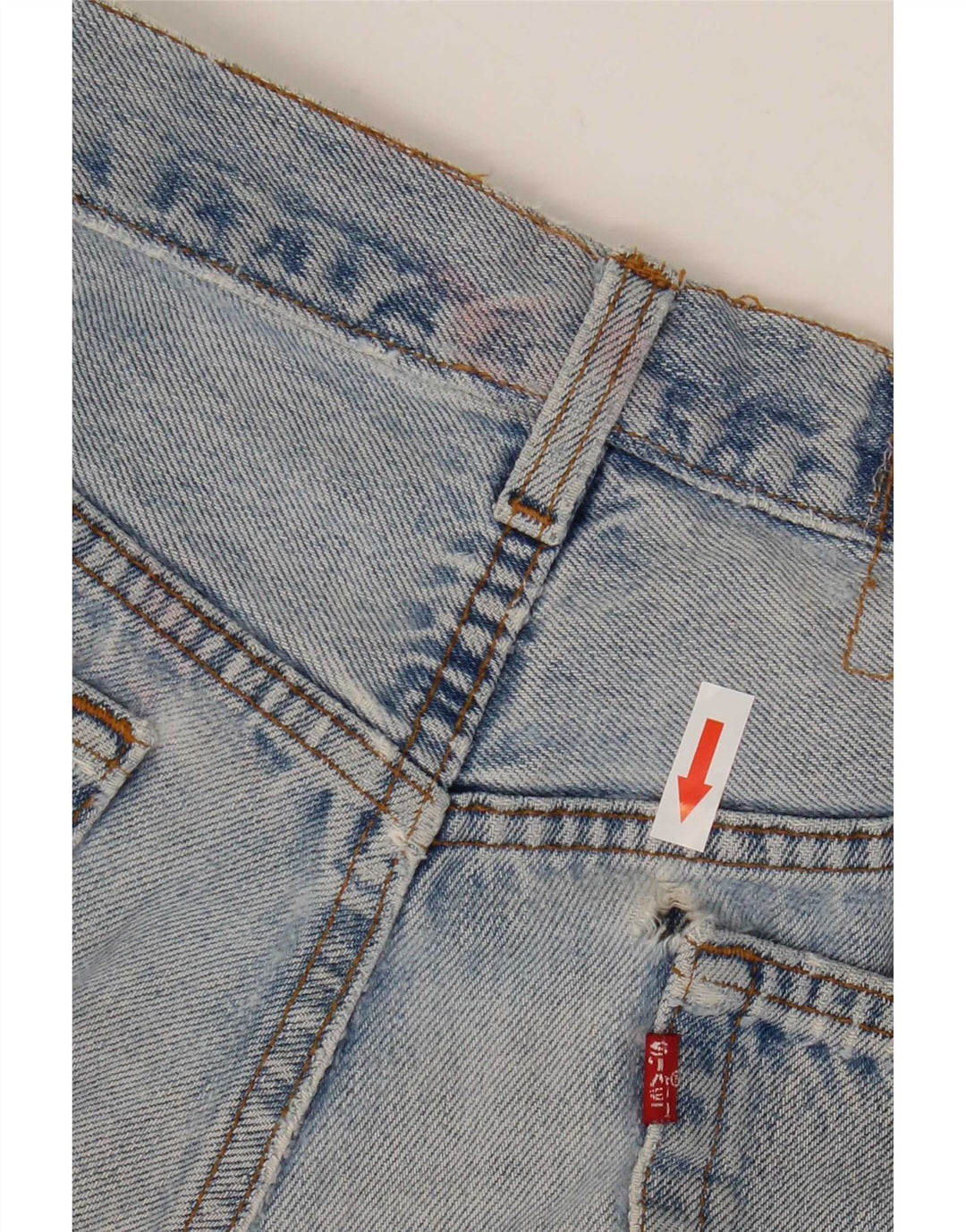 Pantaloni scurți din denim Levi's W28 Medium Blue