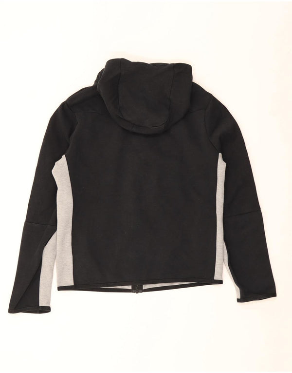 Pulover NIKE pentru băieți, cu fermoar, 13-14 ani, XL, bumbac color bloc negru