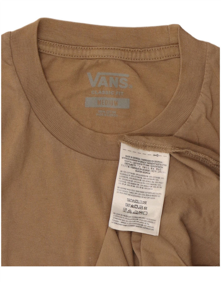 Tricou grafic Vans Classic Fit Top Bumbac Bej Mediu