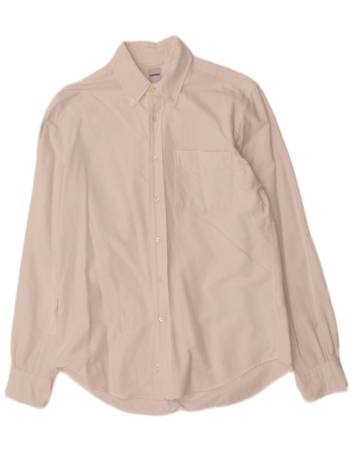 Camasa Barbati Aspesi Marimea 39 15 1/2 Medium Alb Bumbac