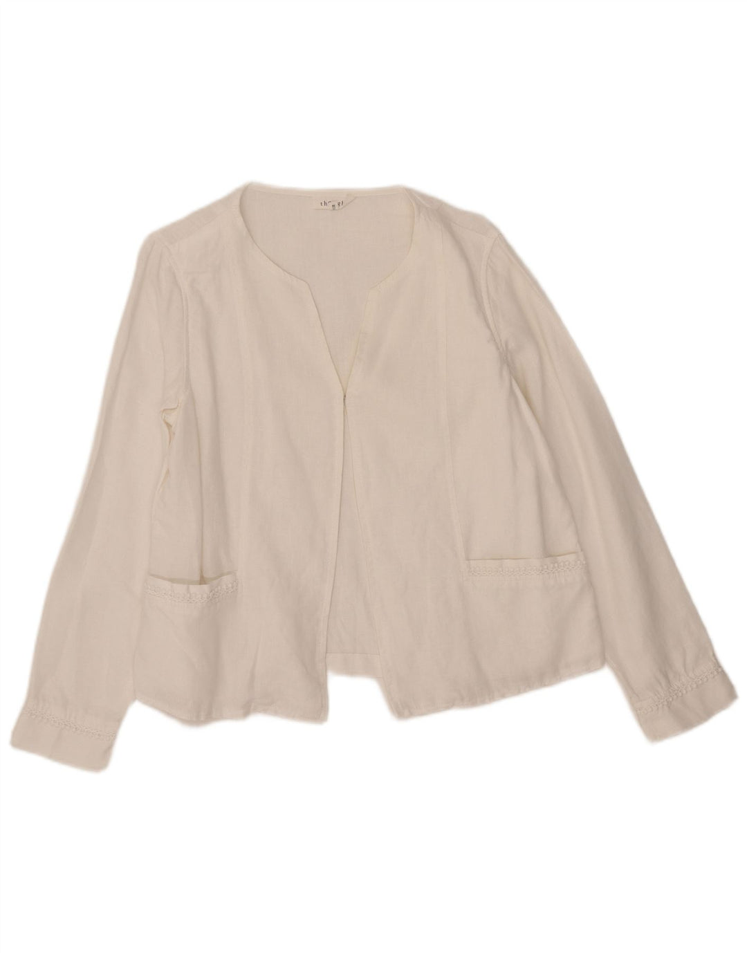 Cardigan pentru femei Thinking Top UK 10 Small White