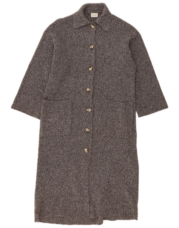 Pulover cardigan supradimensionat pentru femei Benetton UK 10 mic gri