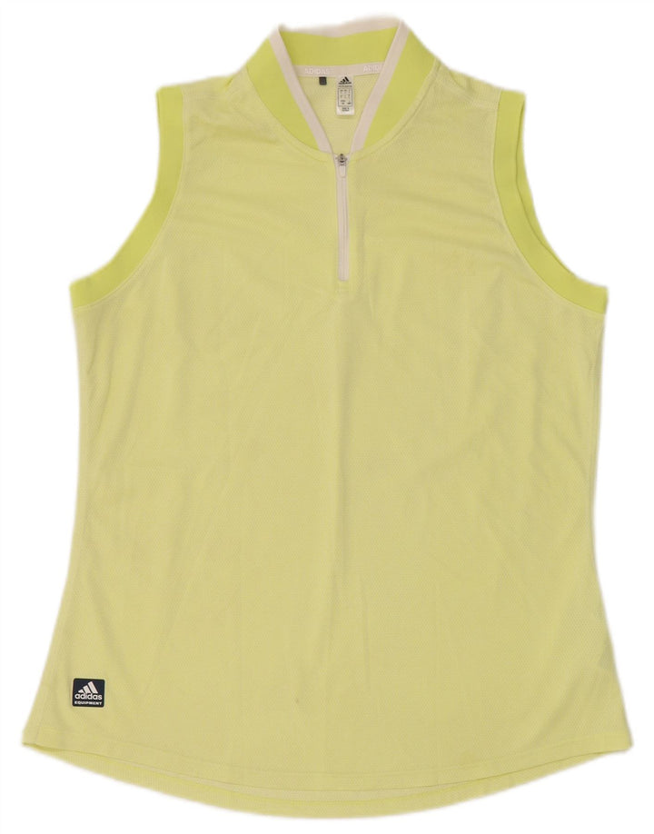 Vestă pentru femei Adidas UK 14 Poliester galben mare
