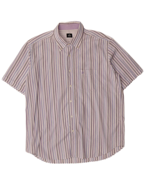 Cămașă pentru bărbați Roccobarocco Mărimea 46 18 1/2 XL, cu dungi multicolore