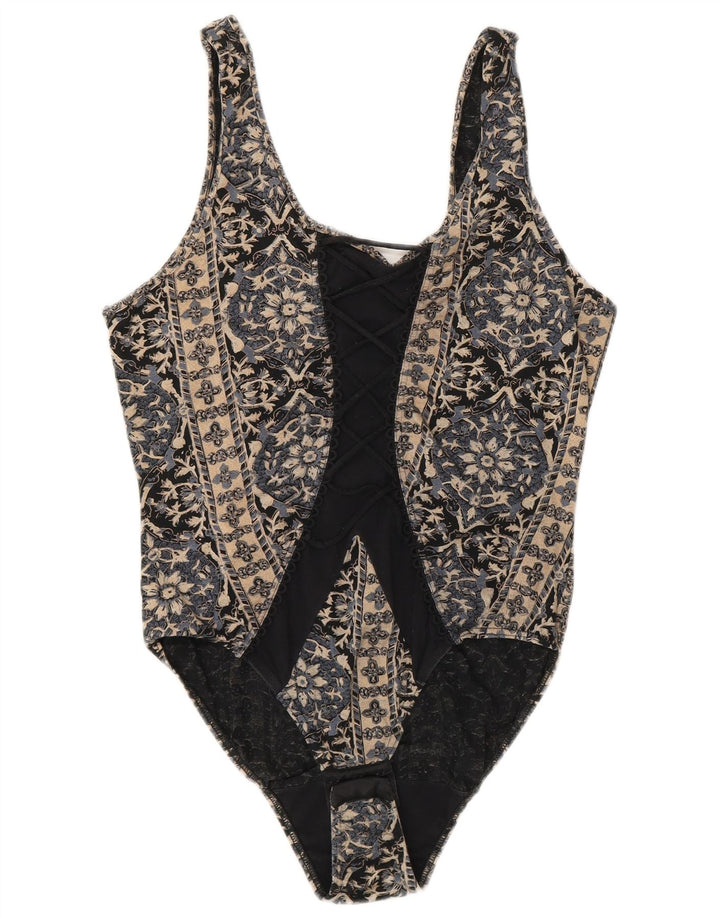 Body vintage pentru femei US 4 Small Multicolor Floral
