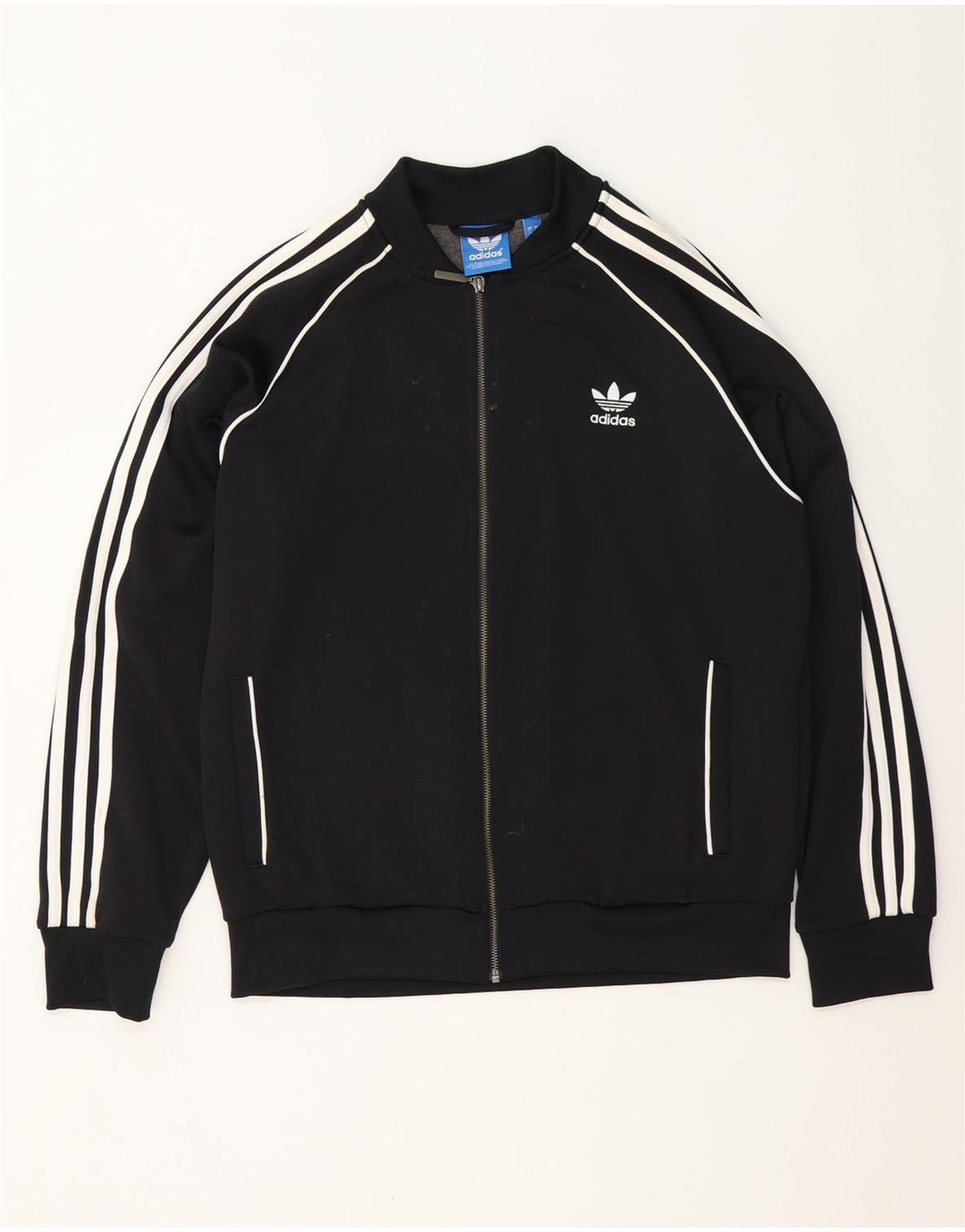Jachetă de trening pentru bărbați Adidas XL, poliester negru