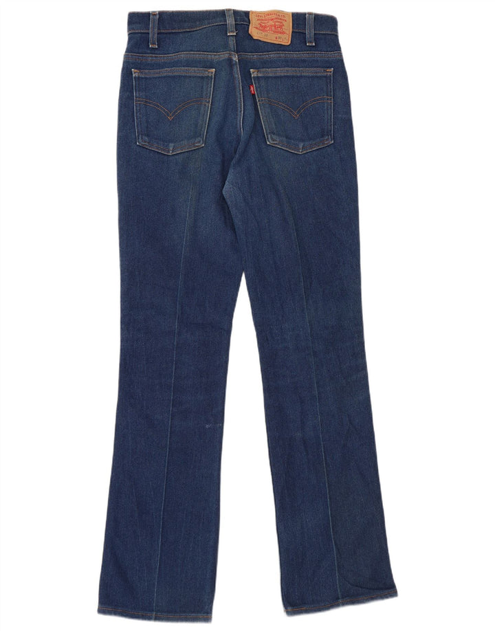 Blugi pentru bărbați LEVI'S 417 Bootcut W32 L34 Bumbac albastru