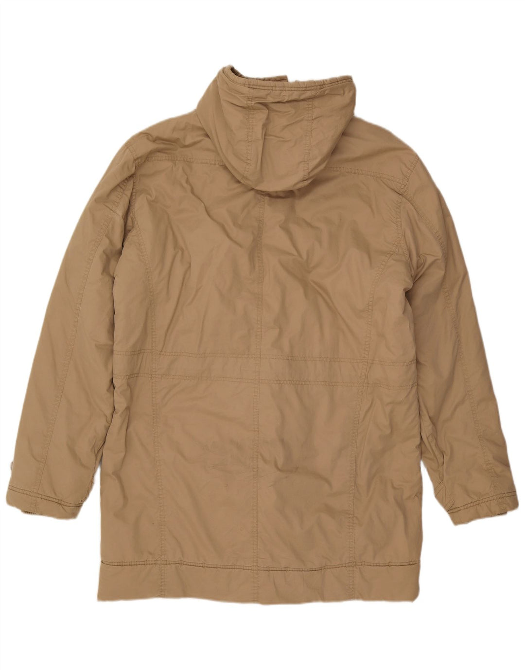 Jachetă parka cu glugă Wrangler pentru bărbați UK 44 2XL Bej Poliamidă