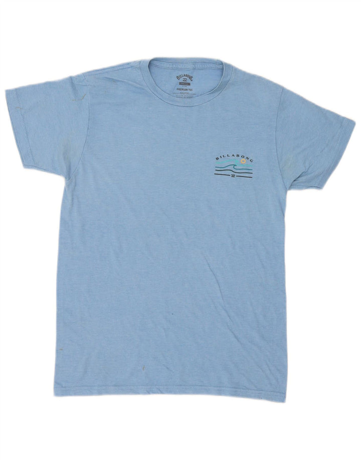 Tricou grafic pentru bărbați Billabong Top mic, albastru, bumbac