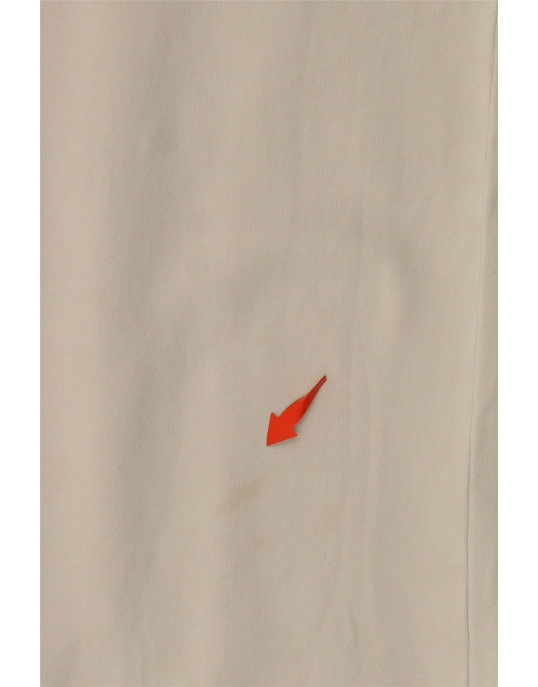 TRUSSARDI Pantaloni de trening pentru femei UK 14 Bumbac alb mediu mediu