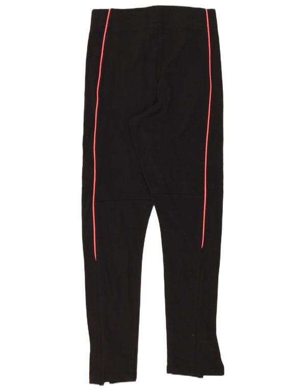Leggings pentru femei Adidas UK 8/10 Sport mic din bumbac negru