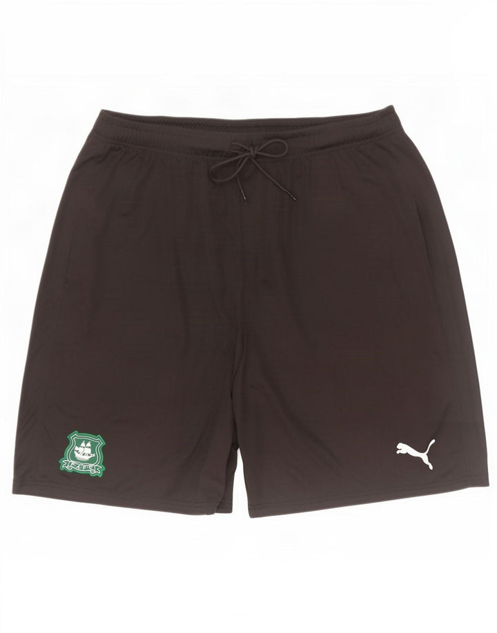Pantaloni scurți sport pentru bărbați Puma 2XL poliester negru