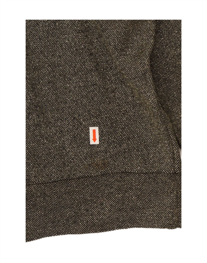 VINTAGE Pulover cu grafic supradimensionat pentru femei UK 10 Small Gri