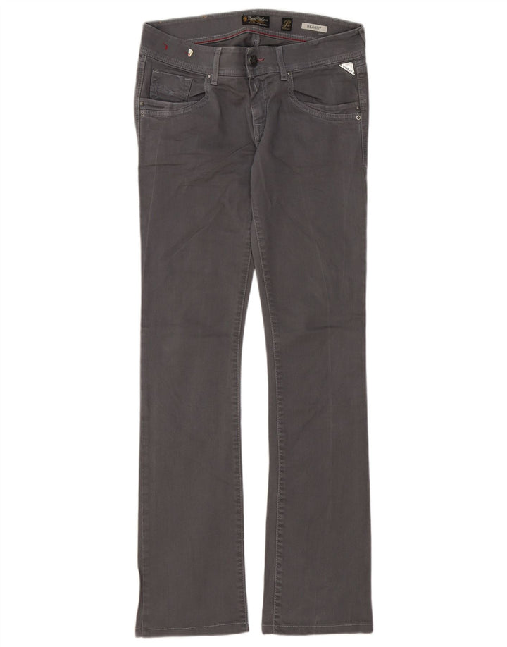 REPLAY Blugi pentru femei Rearmy Bootcut W28 L32 bumbac gri