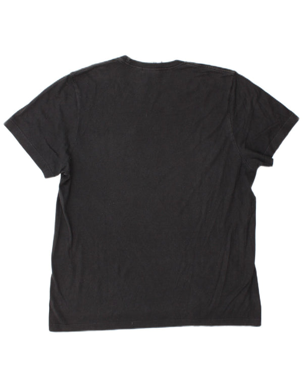Tricou grafic pentru bărbați Adidas Top mare, gri bumbac