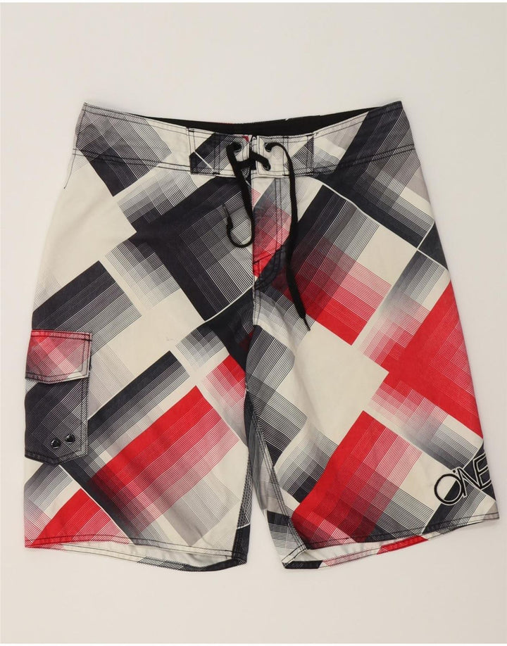 O'NEILL Pantaloni scurți de înot pentru bărbați Poliester geometric multicolor mediu