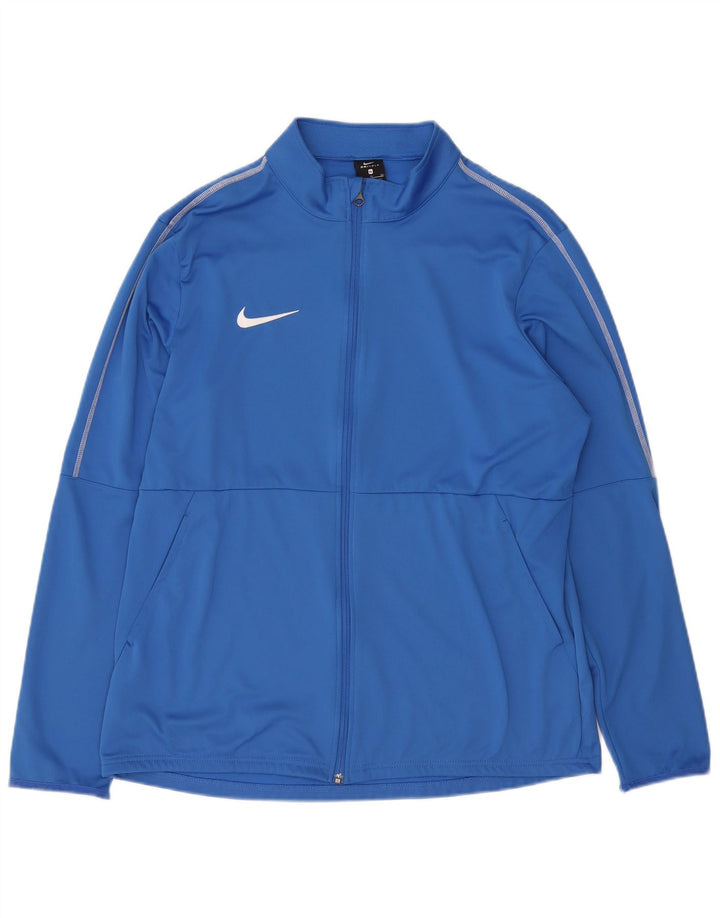Jachetă de trening Nike Dri Fit pentru bărbați, XL, poliester, albastru