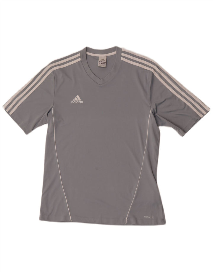 Tricou pentru bărbați Adidas Top mare poliester gri