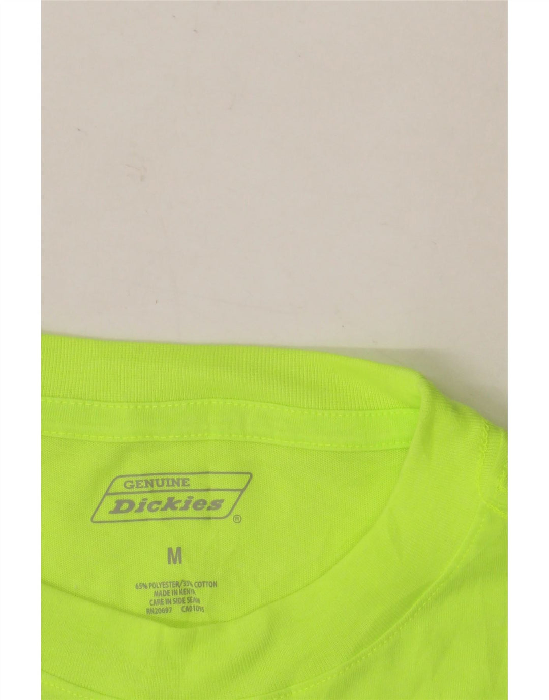 Tricou pentru bărbați Dickies Top Poliester verde mediu