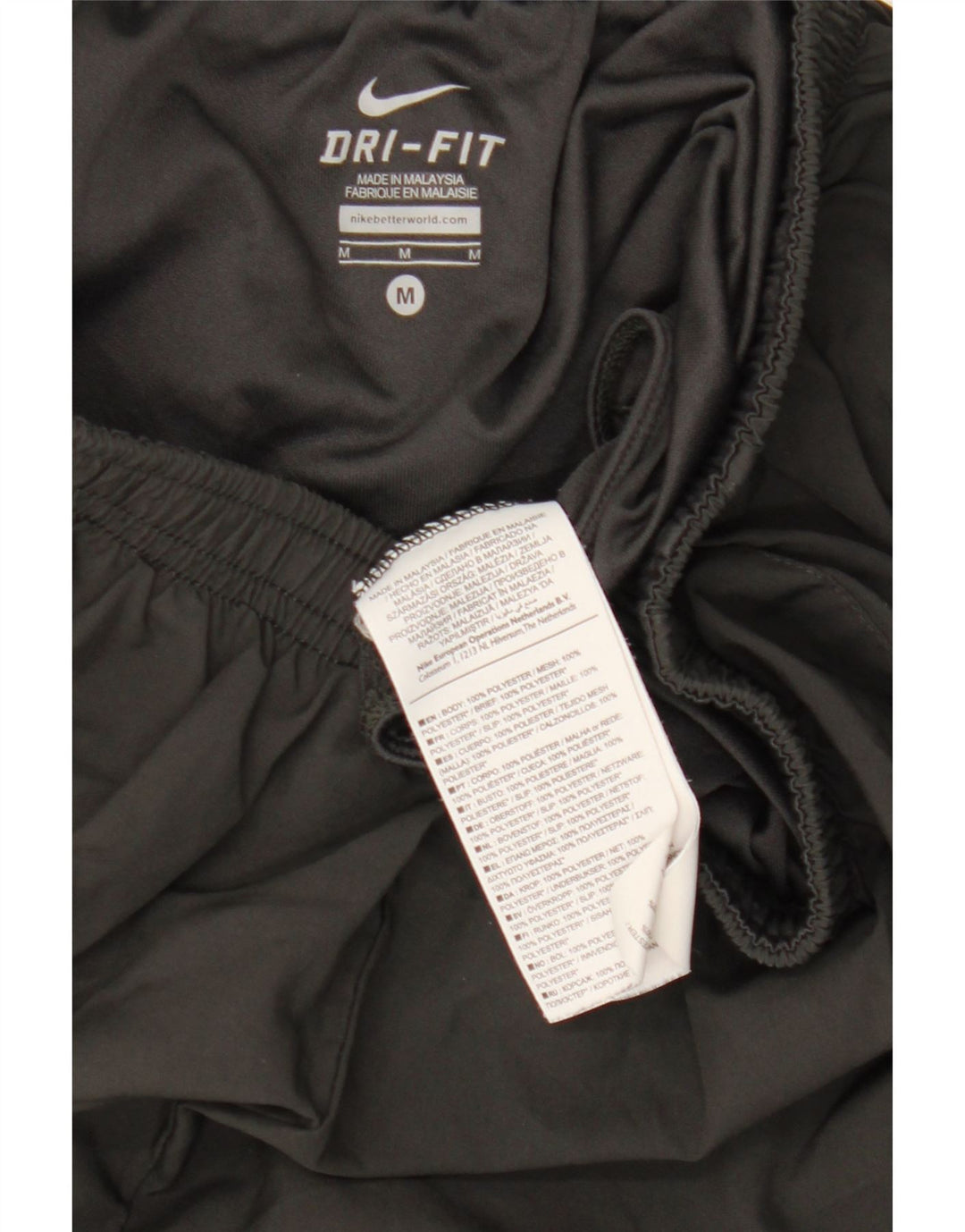 Pantaloni scurți sport Nike Dri Fit pentru bărbați, negru mediu, poliester color