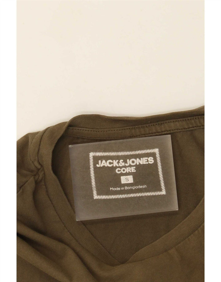 Tricou grafic Jack & Jones pentru bărbați Top mic kaki