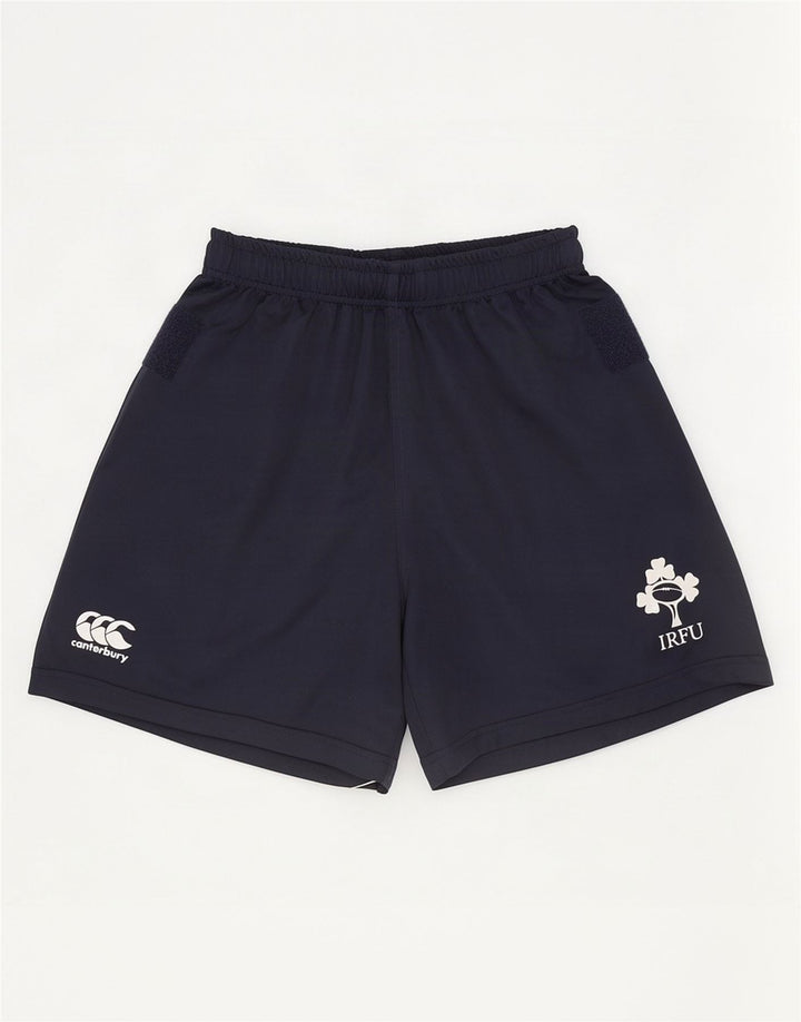 Pantaloni scurți sport IRFU Canterbury pentru bărbați, poliester mediu albastru
