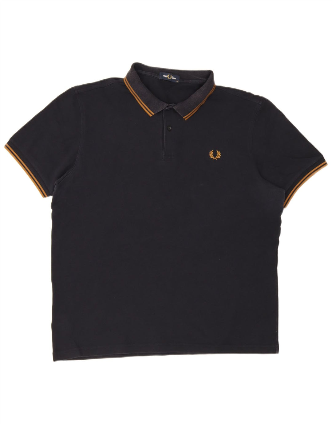 Cămașă polo pentru bărbați Fred Perry XL, bumbac, albastru bleumarin