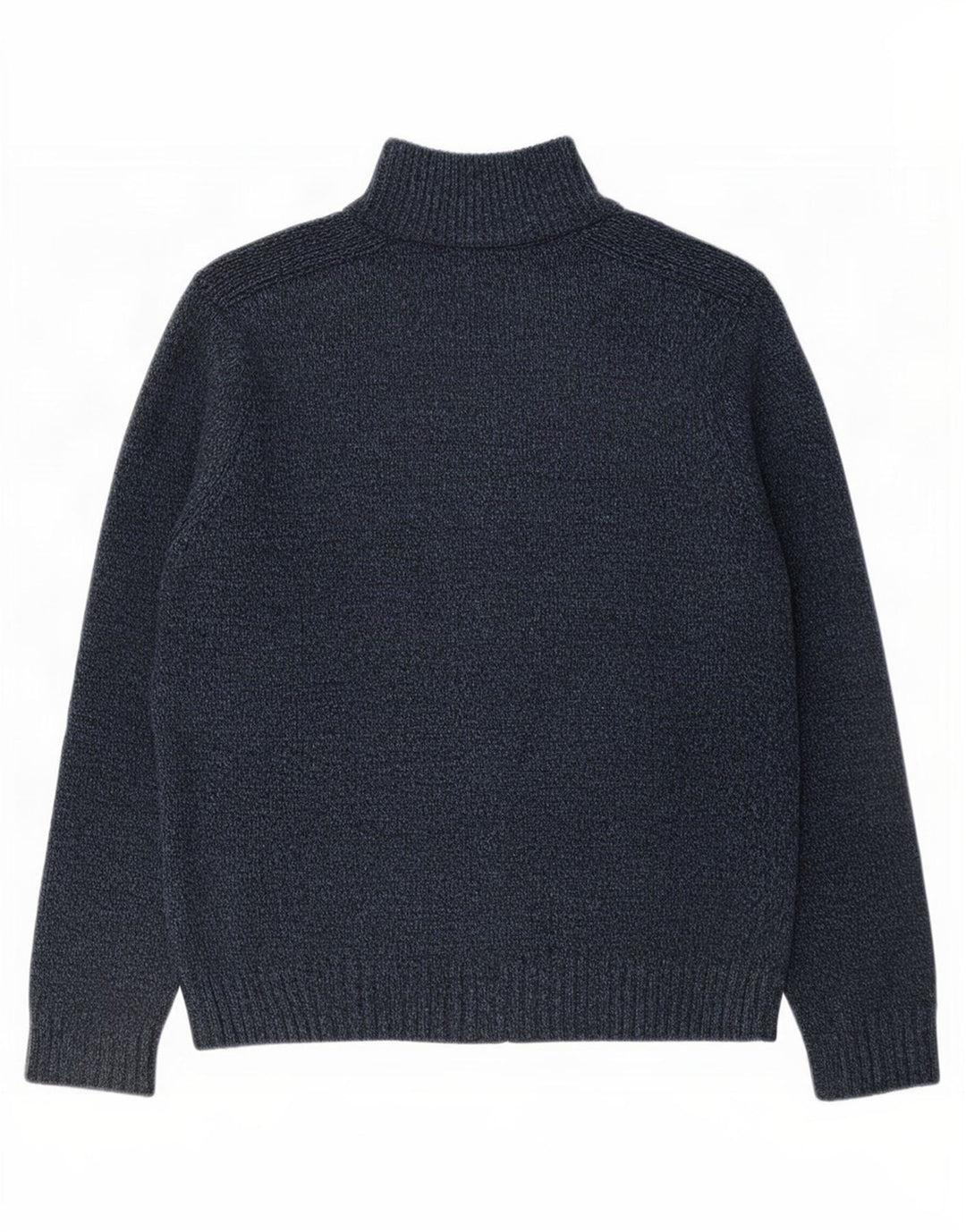 Pulover cardigan cu fermoar complet pentru bărbați Marks & Spencer, mare, gri cu pete acrilice
