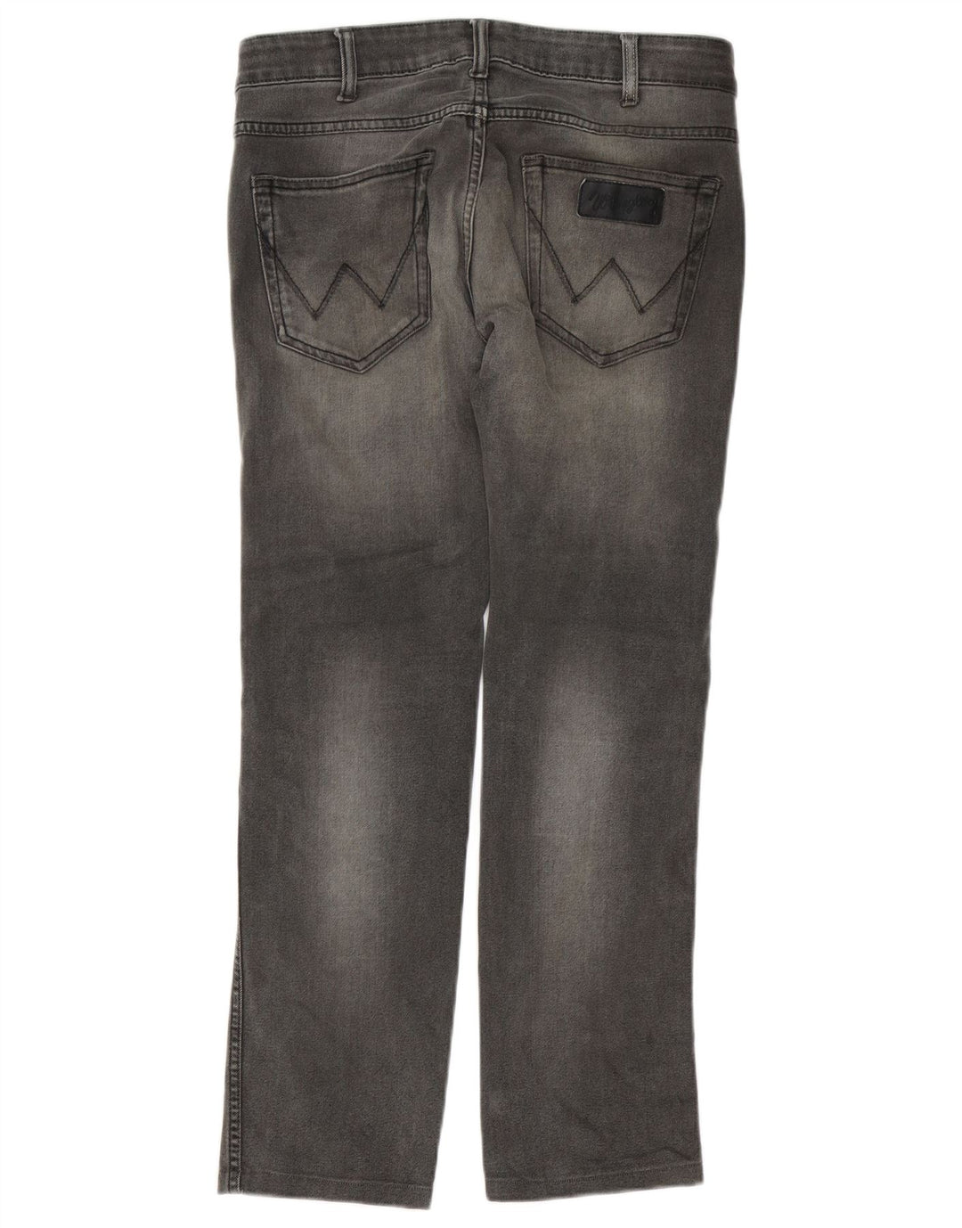 WRANGLER Skanders Straight Jeans W32 L29 bumbac gri