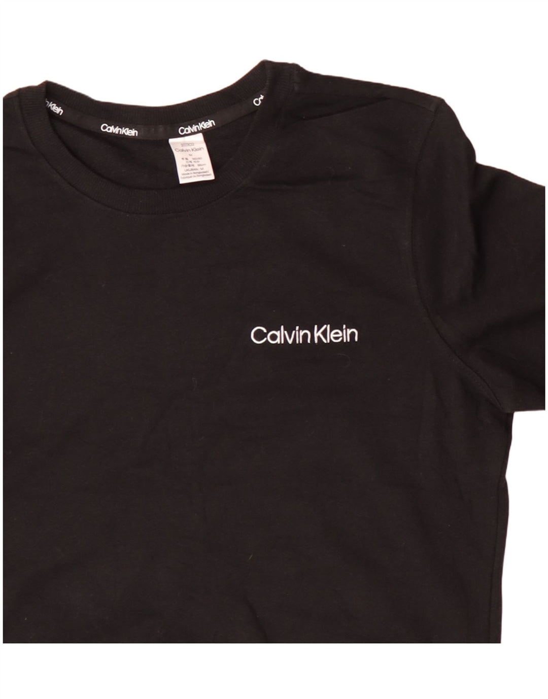 Pulover pentru femei CALVIN KLEIN Pulover UK 14 Bumbac mediu negru
