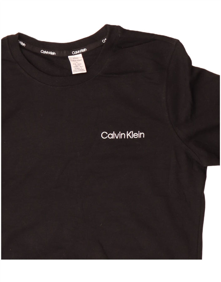Pulover pentru femei CALVIN KLEIN Pulover UK 14 Bumbac mediu negru