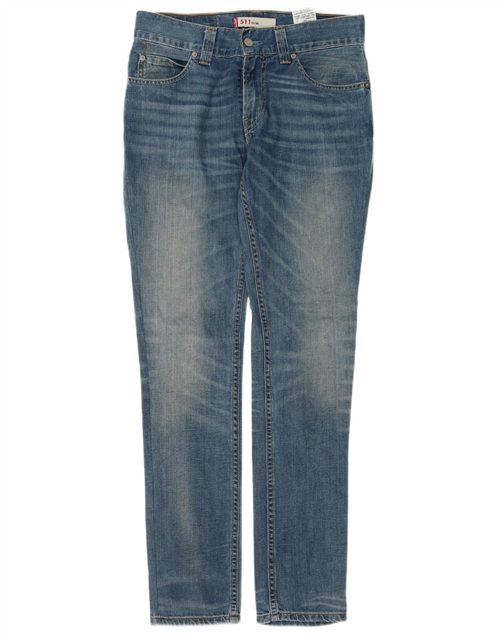 Blugi Levi's 511 Slim pentru femei W32 L34 Bumbac albastru