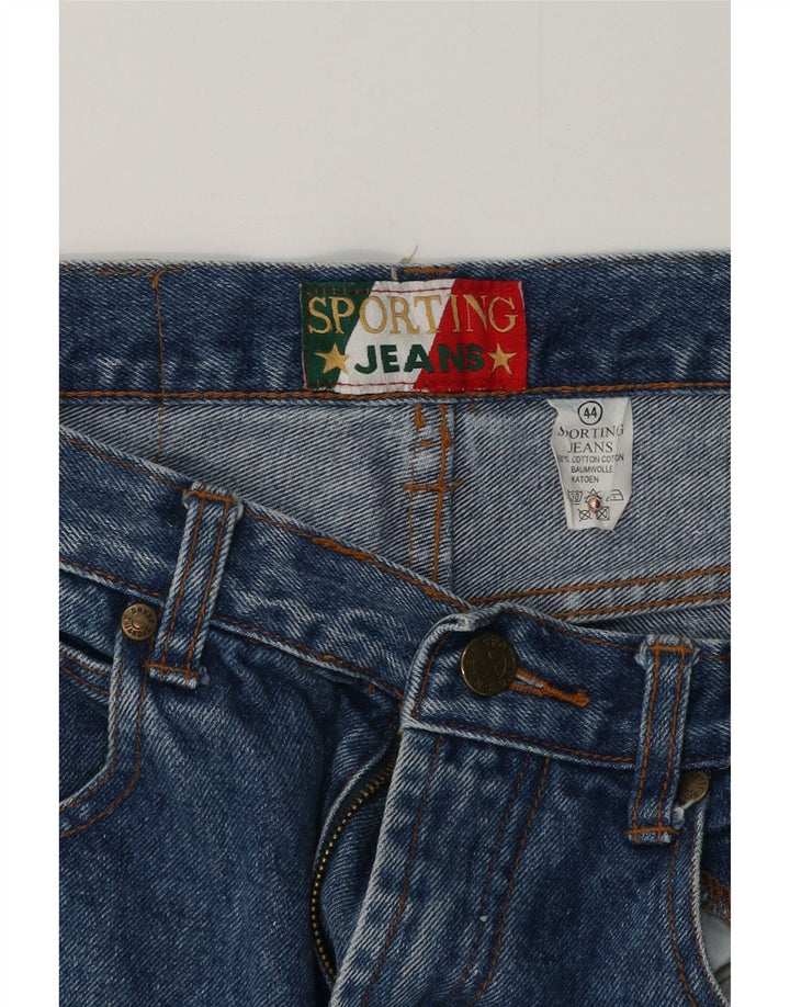 Blugi conici pentru femei Sporting IT 44 Medium L30 L27 Bumbac albastru