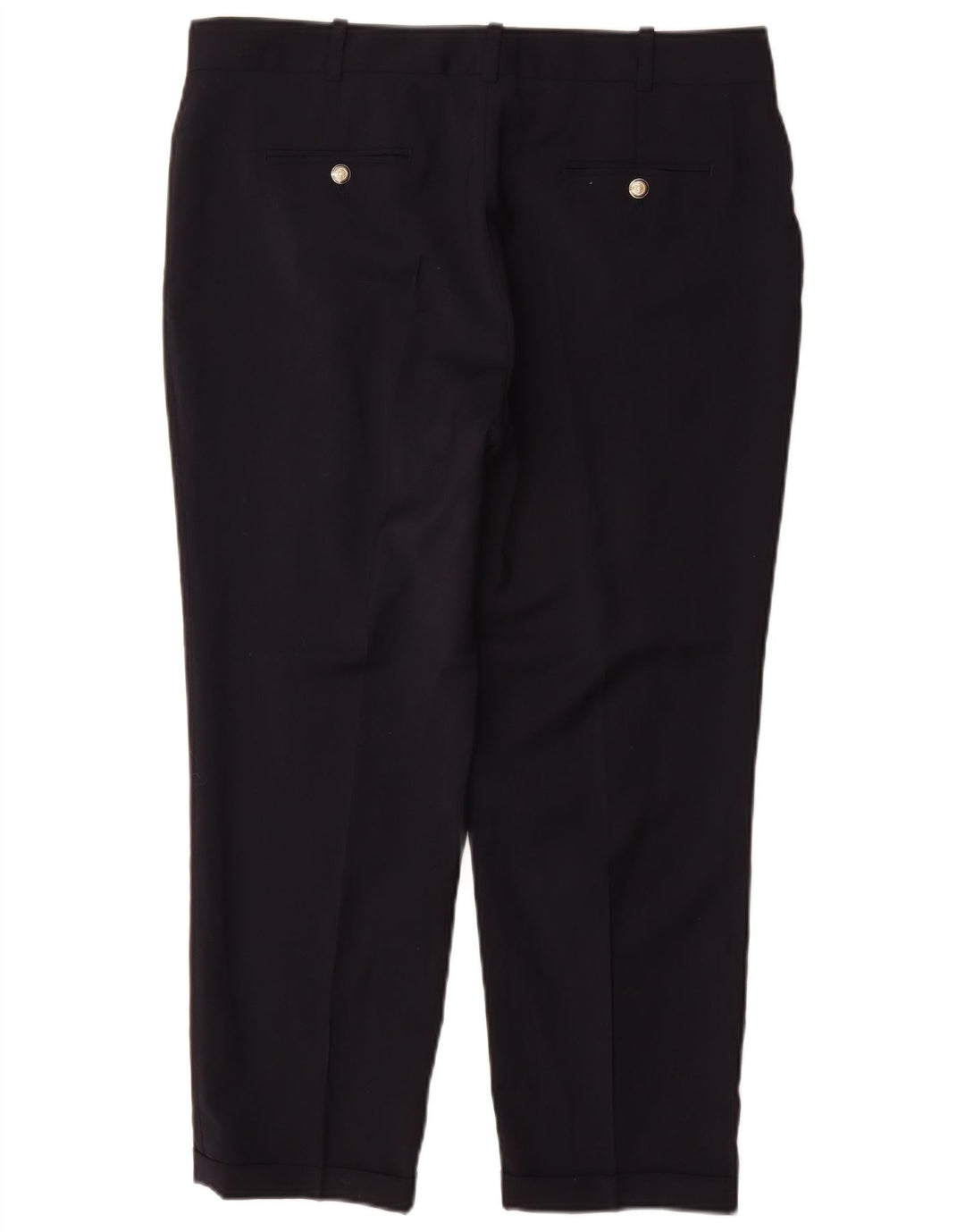 Pantaloni de costum slim pentru femei ZARA XL W32 L26 Lână bleumarin