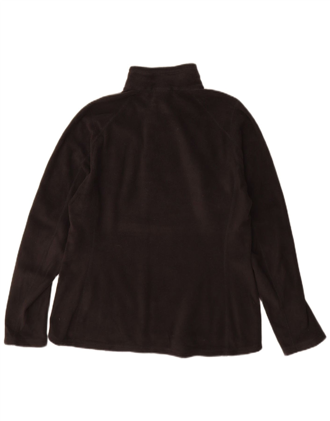 Pulover din lână THE NORTH FACE pentru femei, cu fermoar și gât, UK 14 Poliester mediu negru