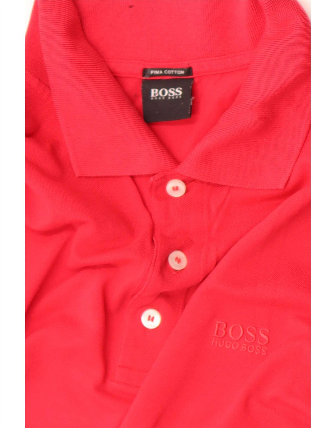 Tricou polo pentru bărbați Hugo Boss, roșu mare
