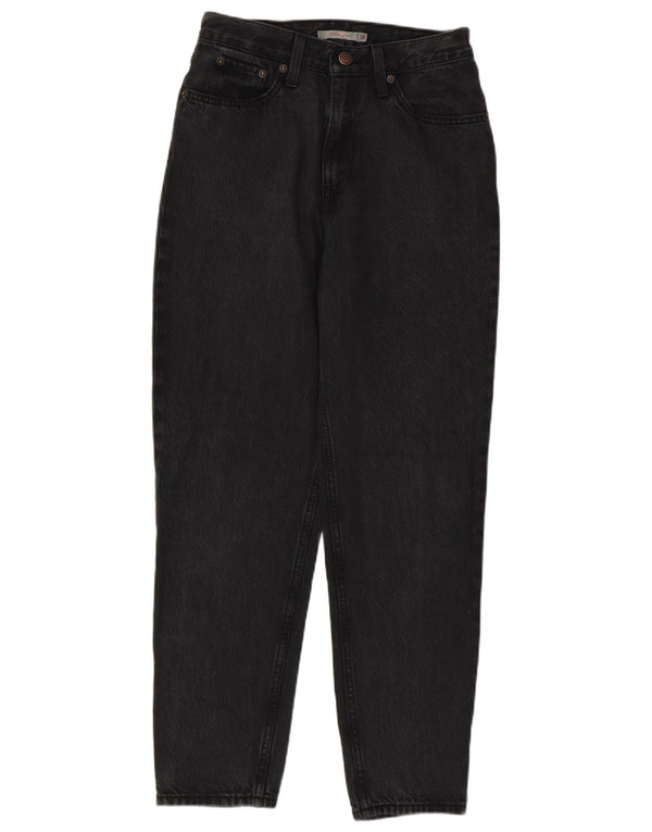Blugi conici pentru femei Levi's Mom W26 L28 bumbac gri anii 80