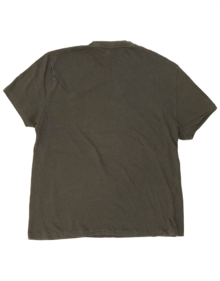 Tricou pentru bărbați Zara Top Large Kaki