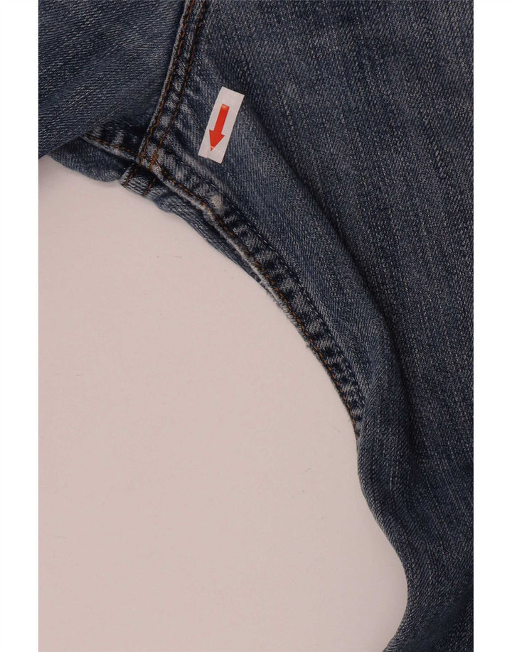 Blugi drepti tăiați pentru bărbați Levi's W38 L26 Bumbac albastru