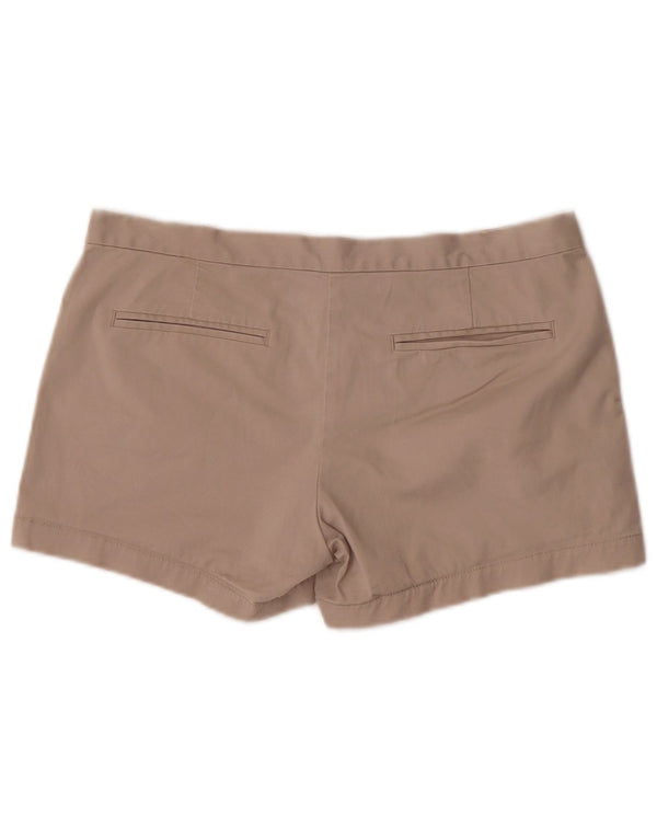 Pantaloni scurți chino cu talie joasă pentru femei Armani Exchange US 8 Medium W32 bumbac bej