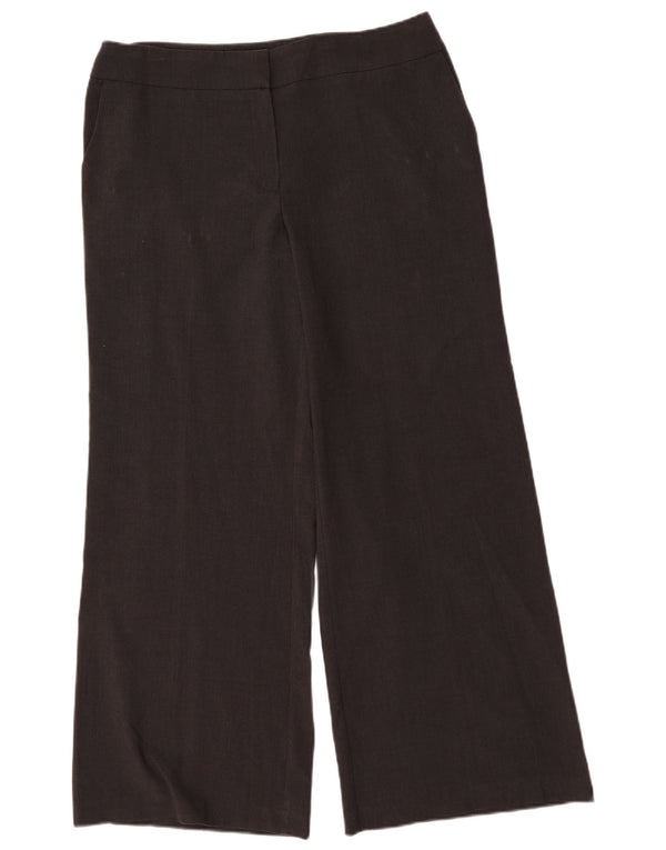 Marks & Spencer Pantaloni chino pentru femei cu picioare largi UK 16 Large W36 L32 Gri